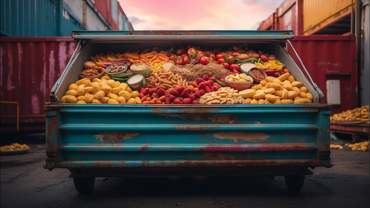 Dumpster Diving Aldi #311 FREE GROCERY SHOPPING!