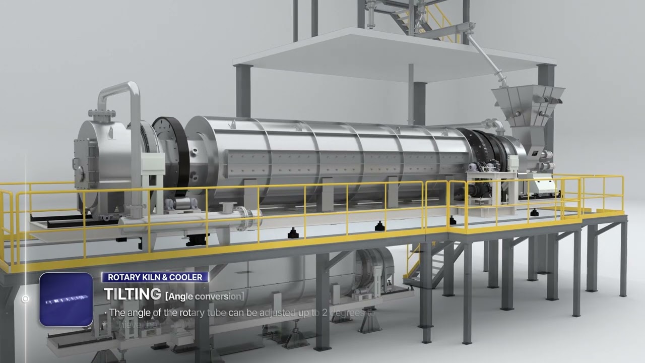 Rotary Kiln System-Secondary Battery Machine-KMDC-Eng