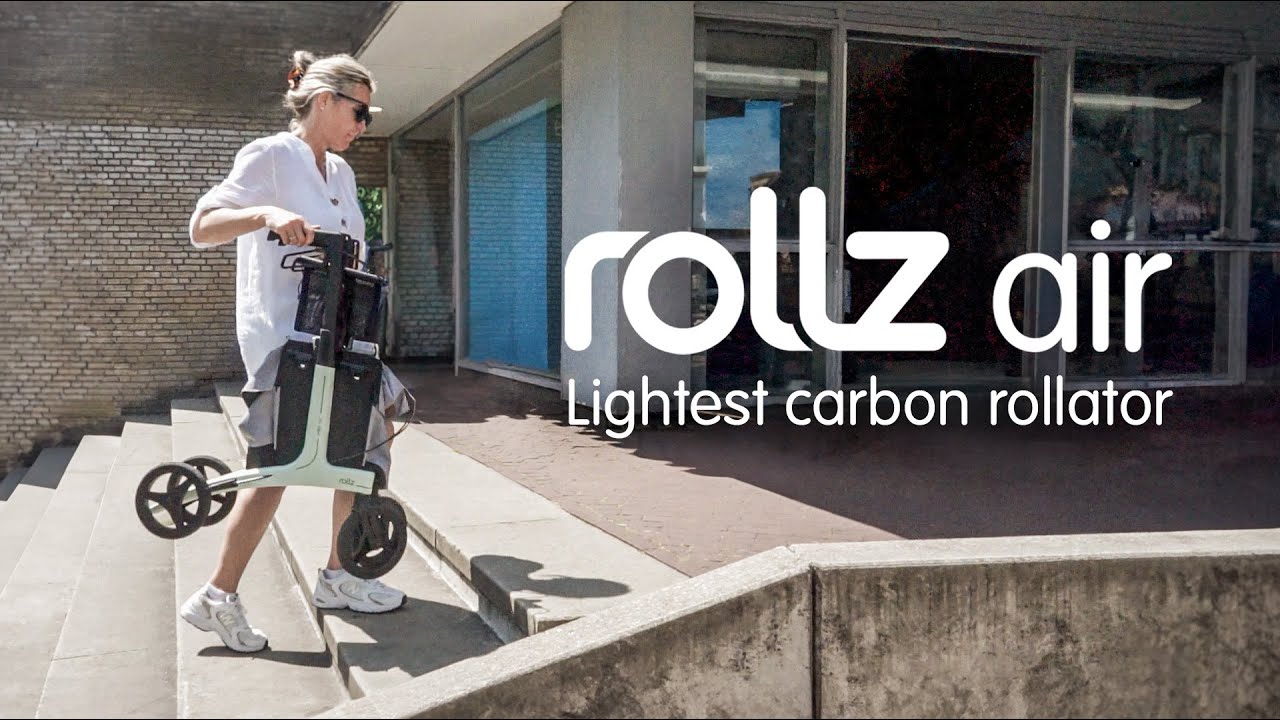 Rollz Air - The Lightest Carbon Rollator in The World