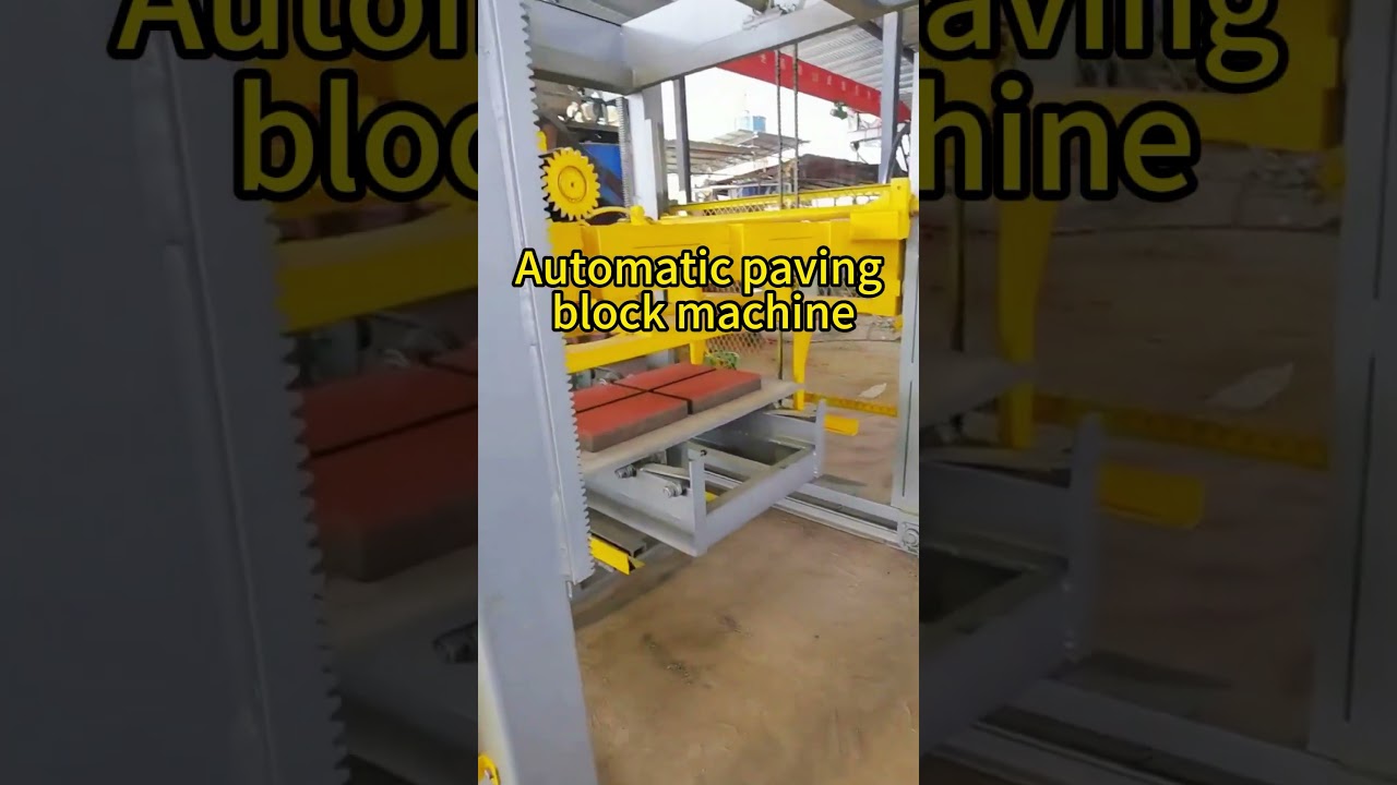 automatic block making machine #blockmachine