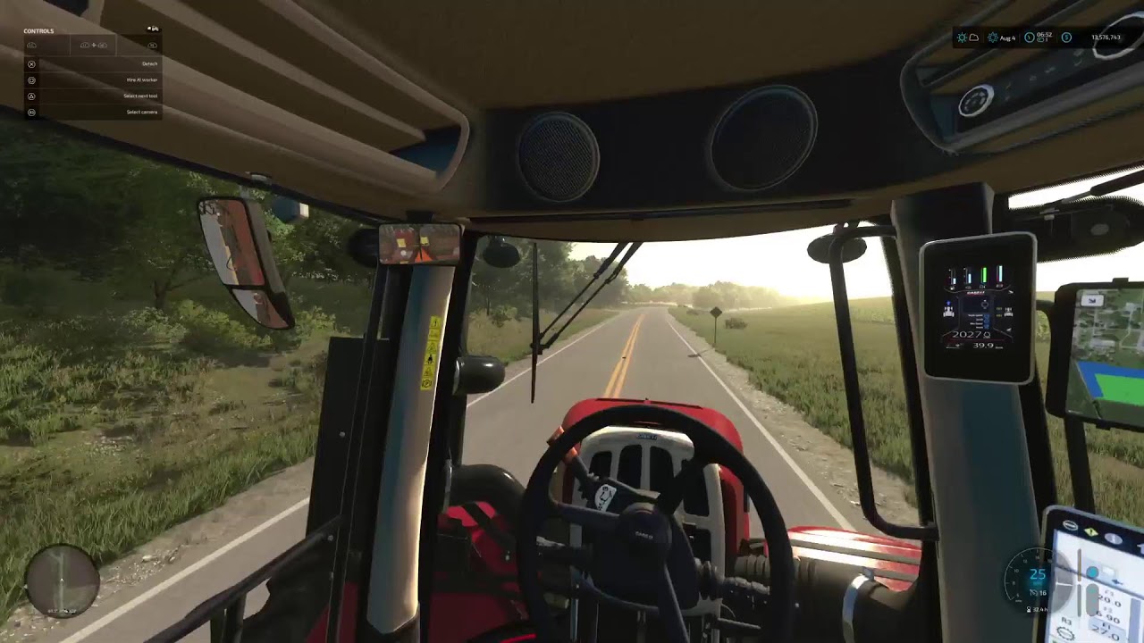 Road to the beans | EP 14| #farmingsimulator22 Iowa plains view.