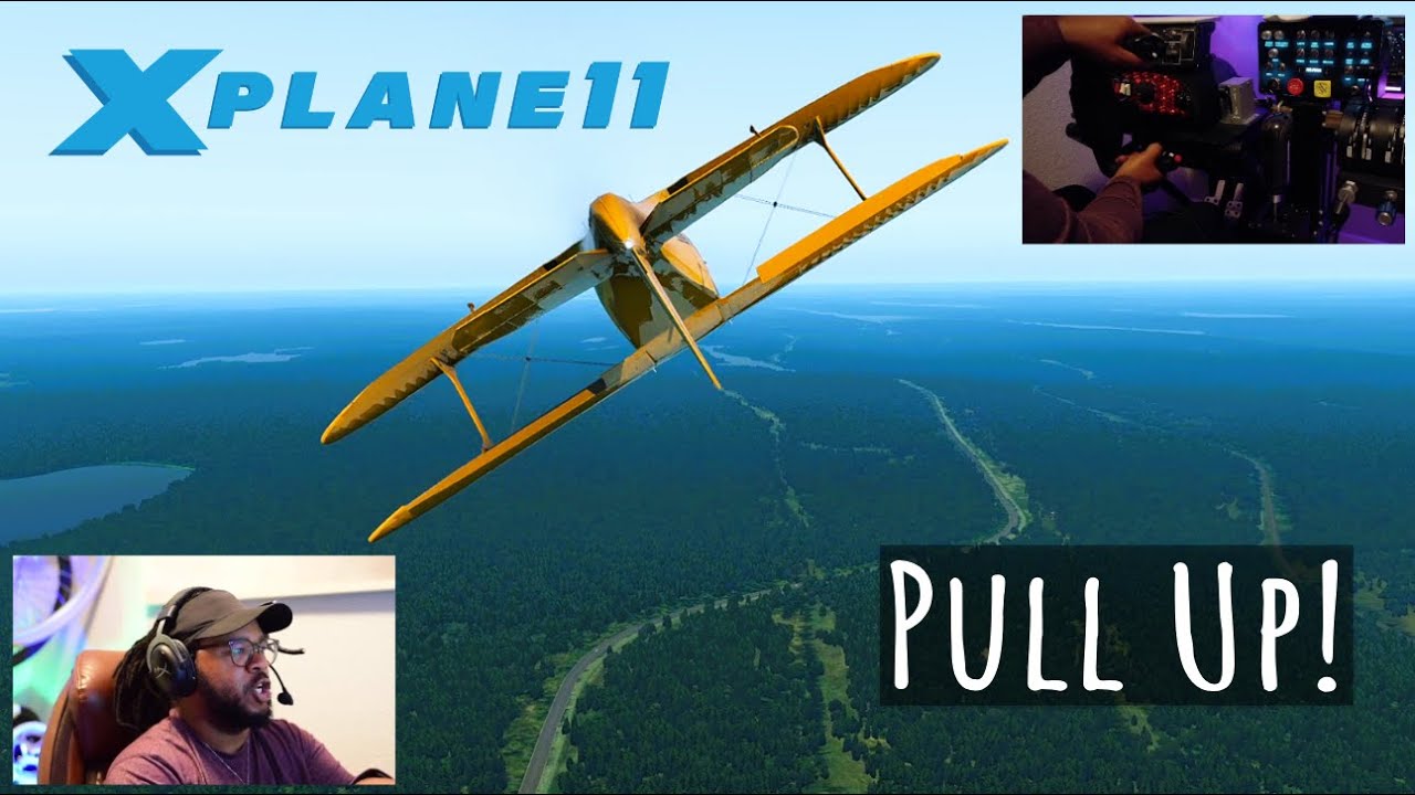 Что может пойти не так? Исследование канадской границы в игре X Plane 11.