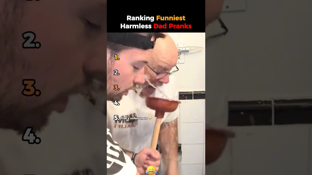 Ranking Funniest Harmless Dad Pranks 😂