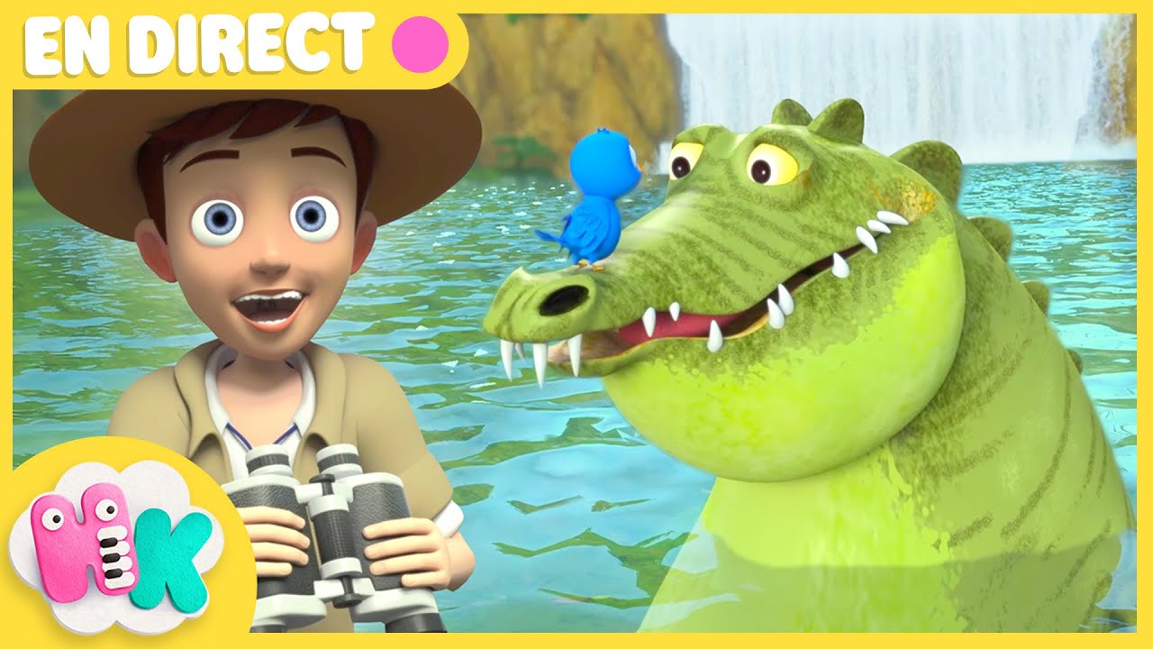 🎶 Les MEILLEURES Comptines d'Animaux de la Ferme 🐊 Chansons pour Enfant & Bébé | HeyKids en Français