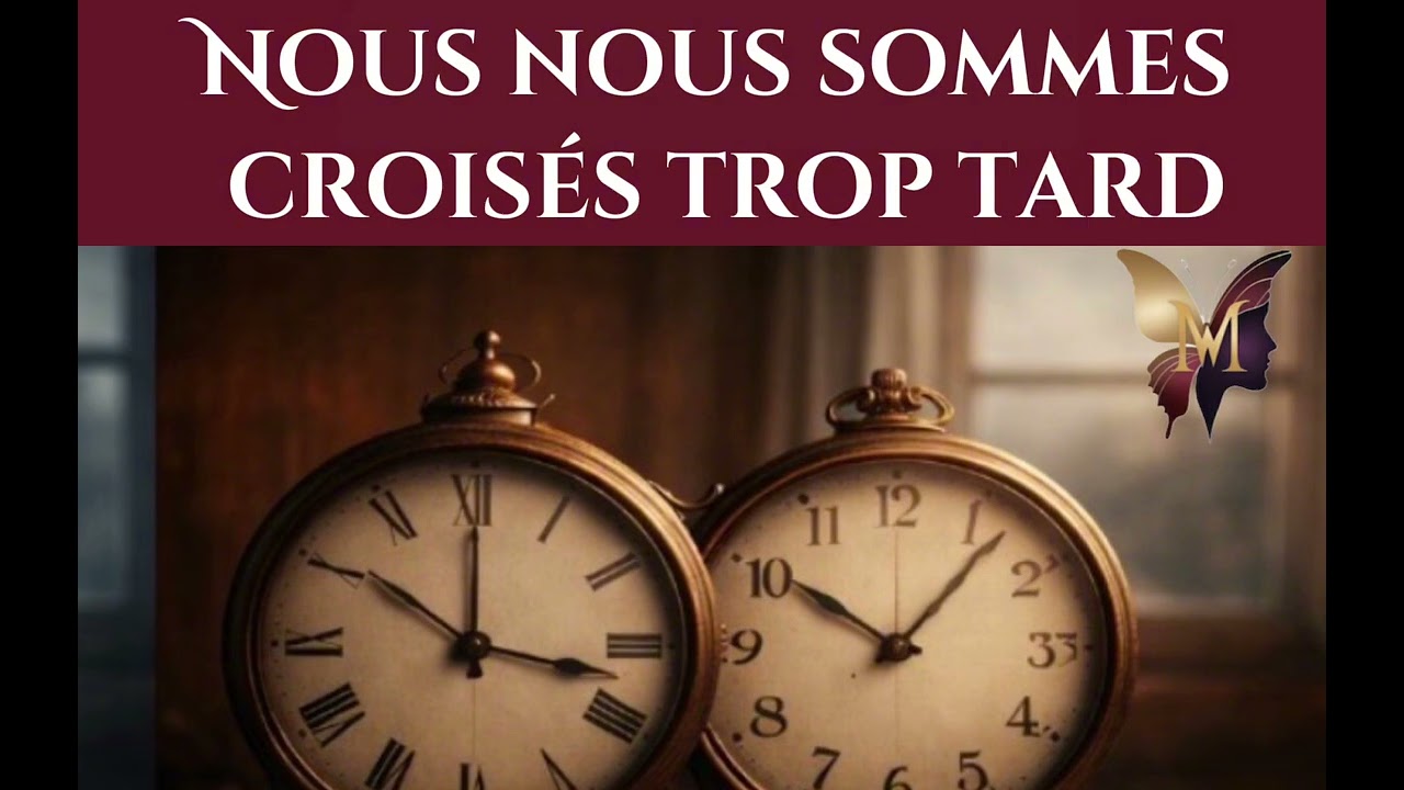 NOUS  SOMMES CROISÉS TROP TARD