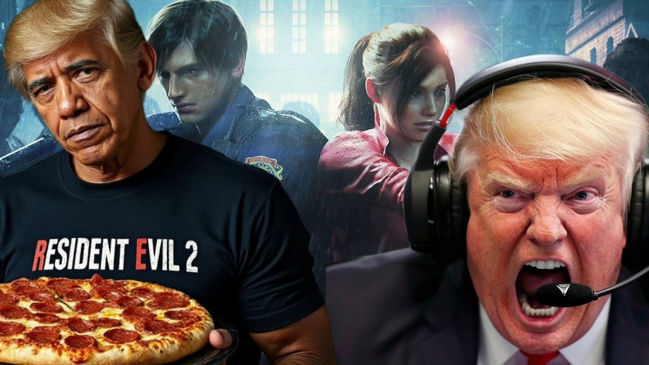 Президенты США играют в Resident Evil 2