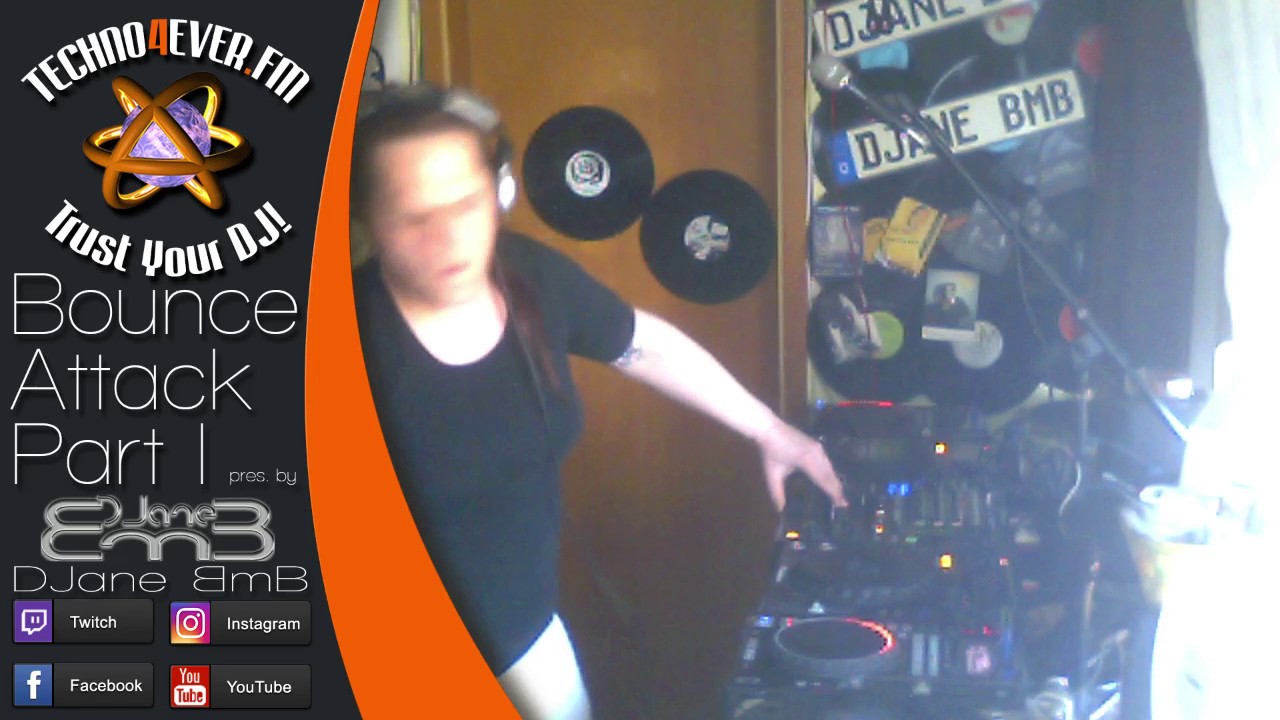 ✩ TECHNO4EVER.FM ✩ DJane BmB's Bounce-Attack 