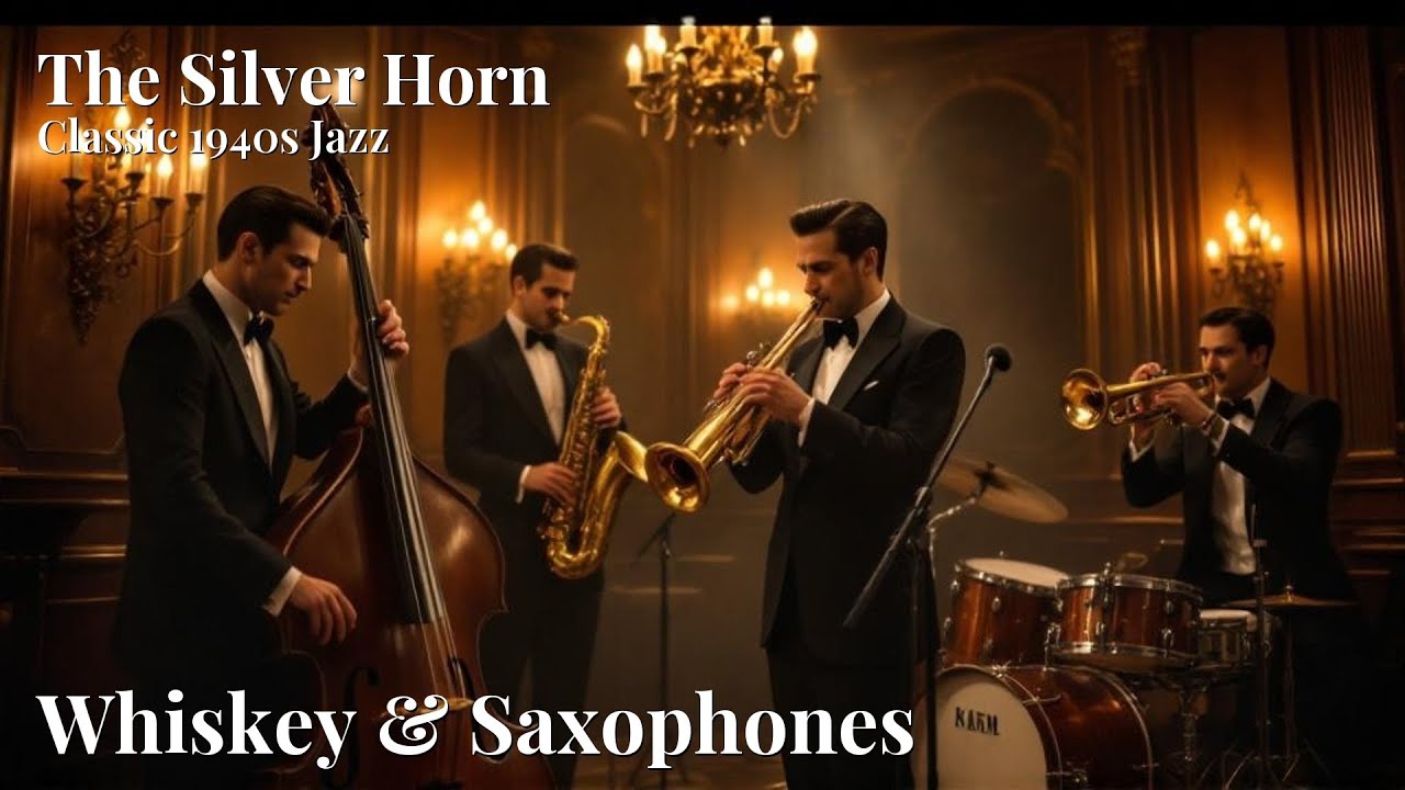 Whiskey & Saxophones: 20 Vintage Jazz & Swing 1940s Gems