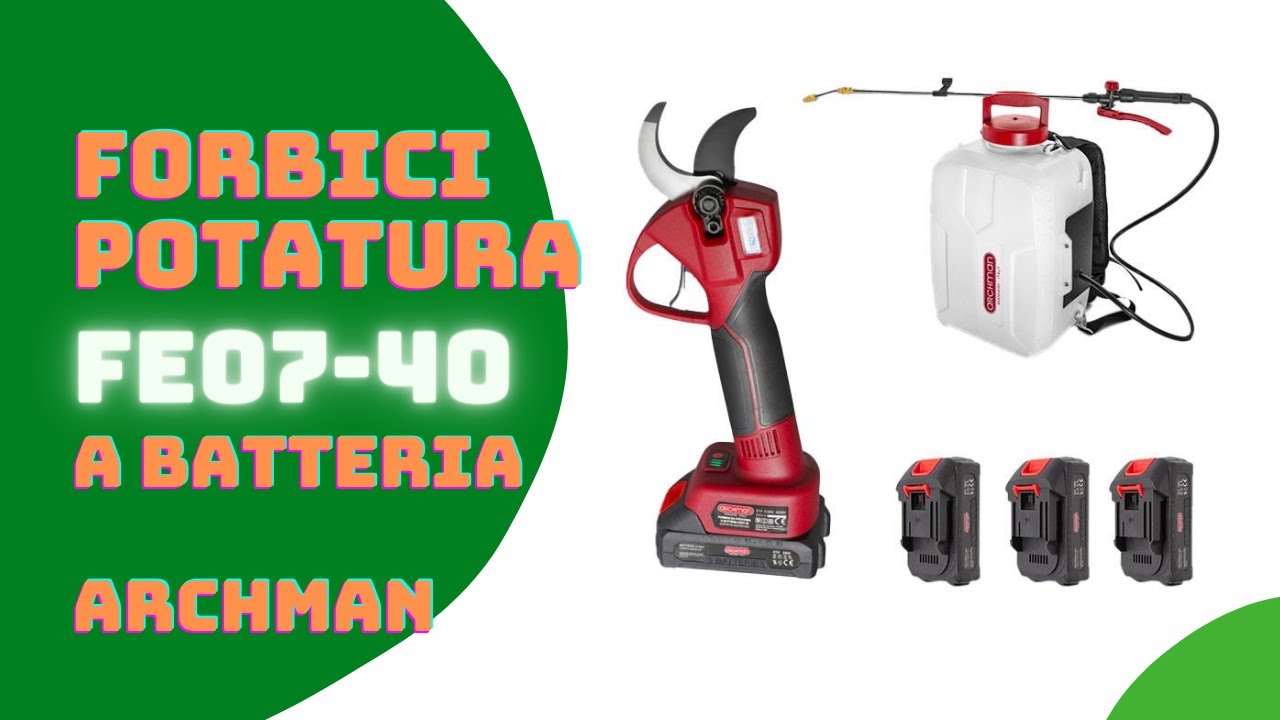 Forbice a batteria Archman FE0740