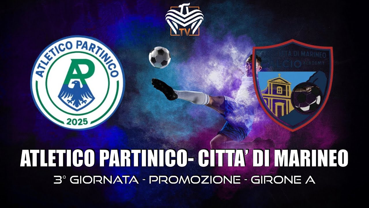 ATLETICO PARTINICO vs CITTÀ DI MARINEO CALCIO | PROMOZIONE - GIRONE A - 3ª GIORNATA 