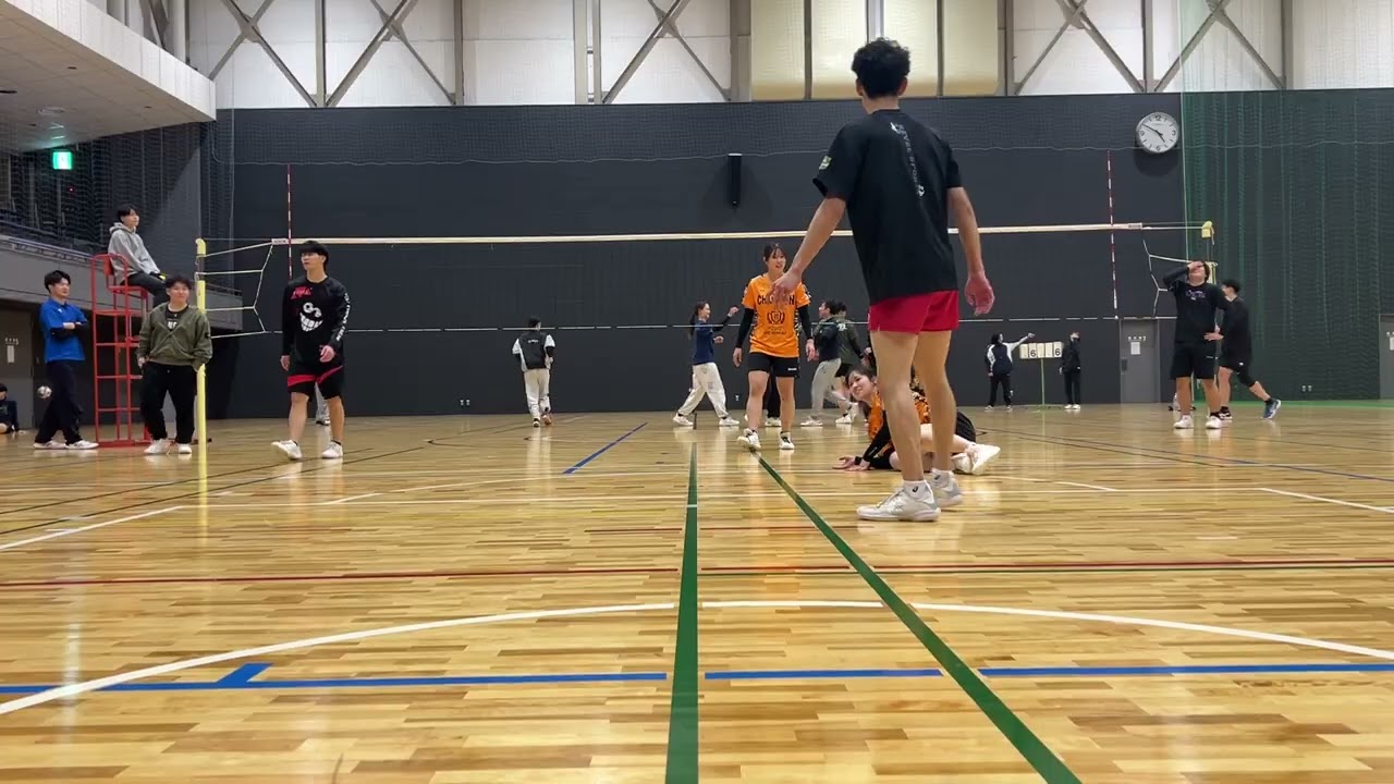 ヘル国杯長野　準決勝１セット目