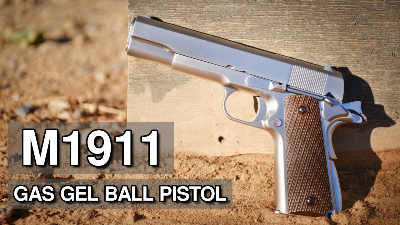 Gel Blaster: We Tech 1911 Gas-Blowback Pistol!