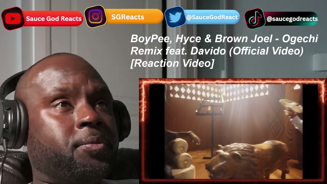BoyPee, Hyce & Brown Joel - Ogechi Remix feat. Davido (Official Video) | REACTION