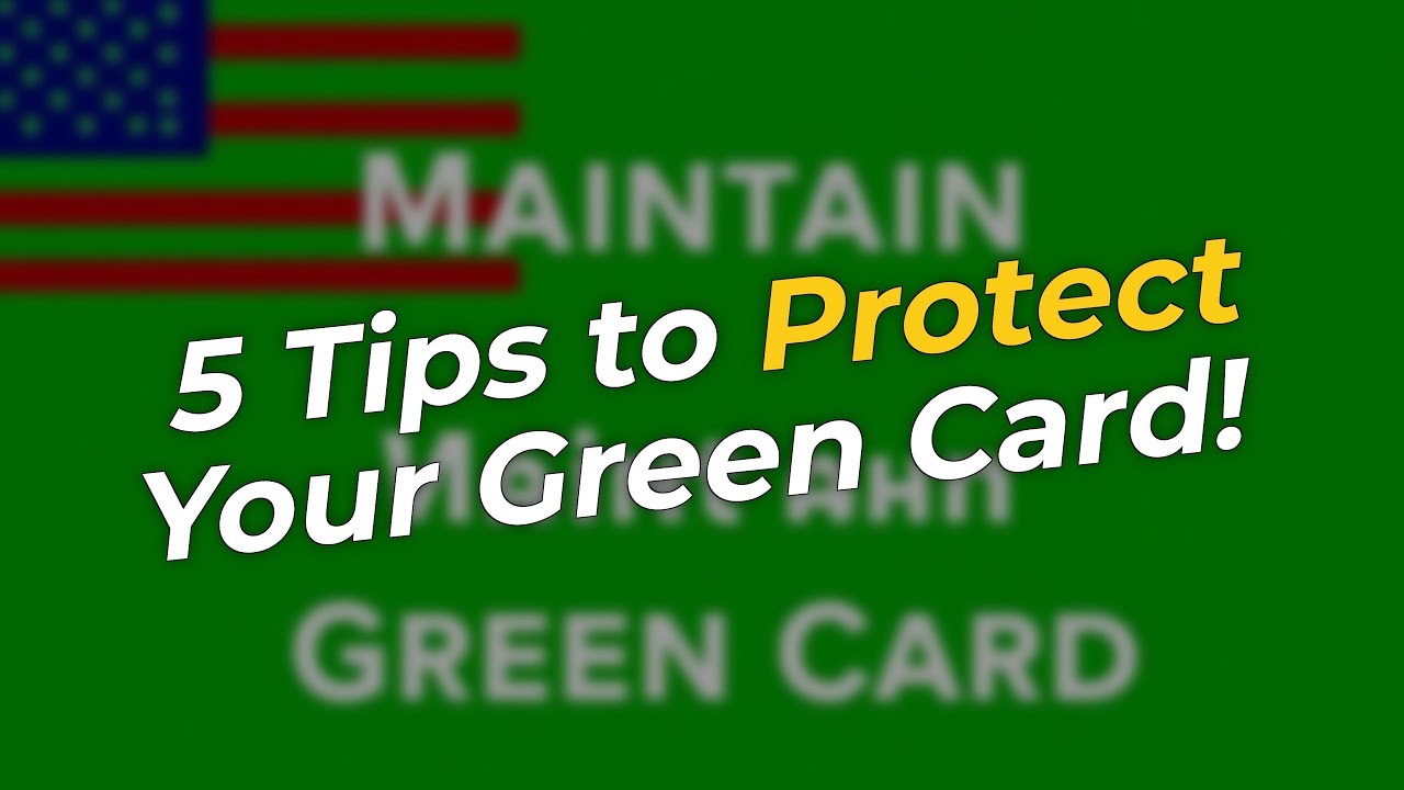 5 Essential Tips to Keep Your Green Card Safe! 🛡️🇺🇸