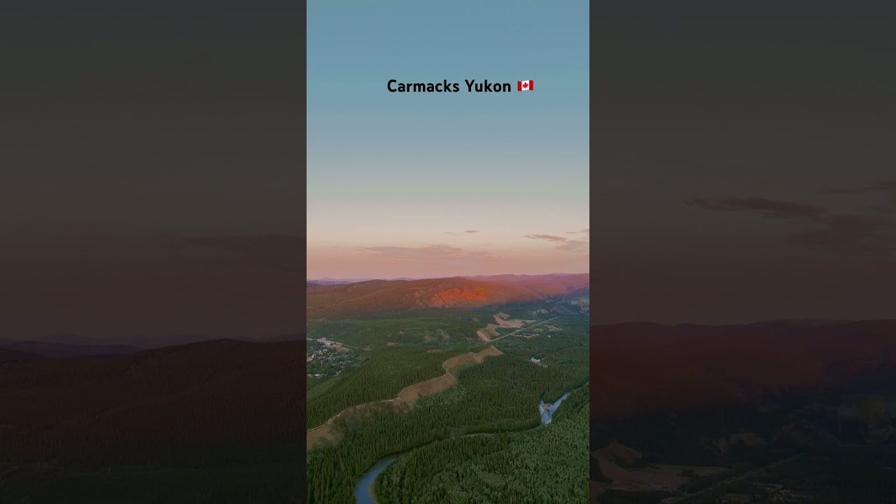 Sunset Glow Over Carmacks 