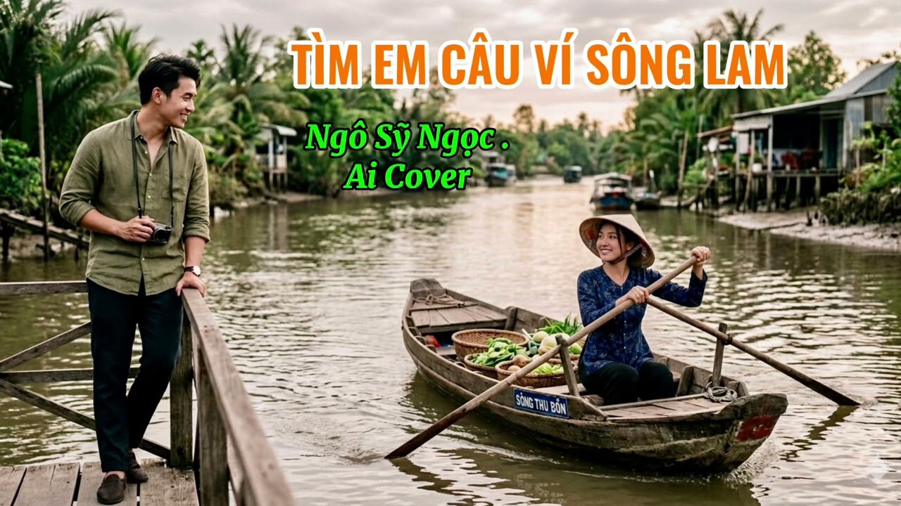 TÌM EM CÂU VÍ SÔNG LAM . Ngô Sỹ Ngọc . Ai Cover @NHẠCNHẸ25 
