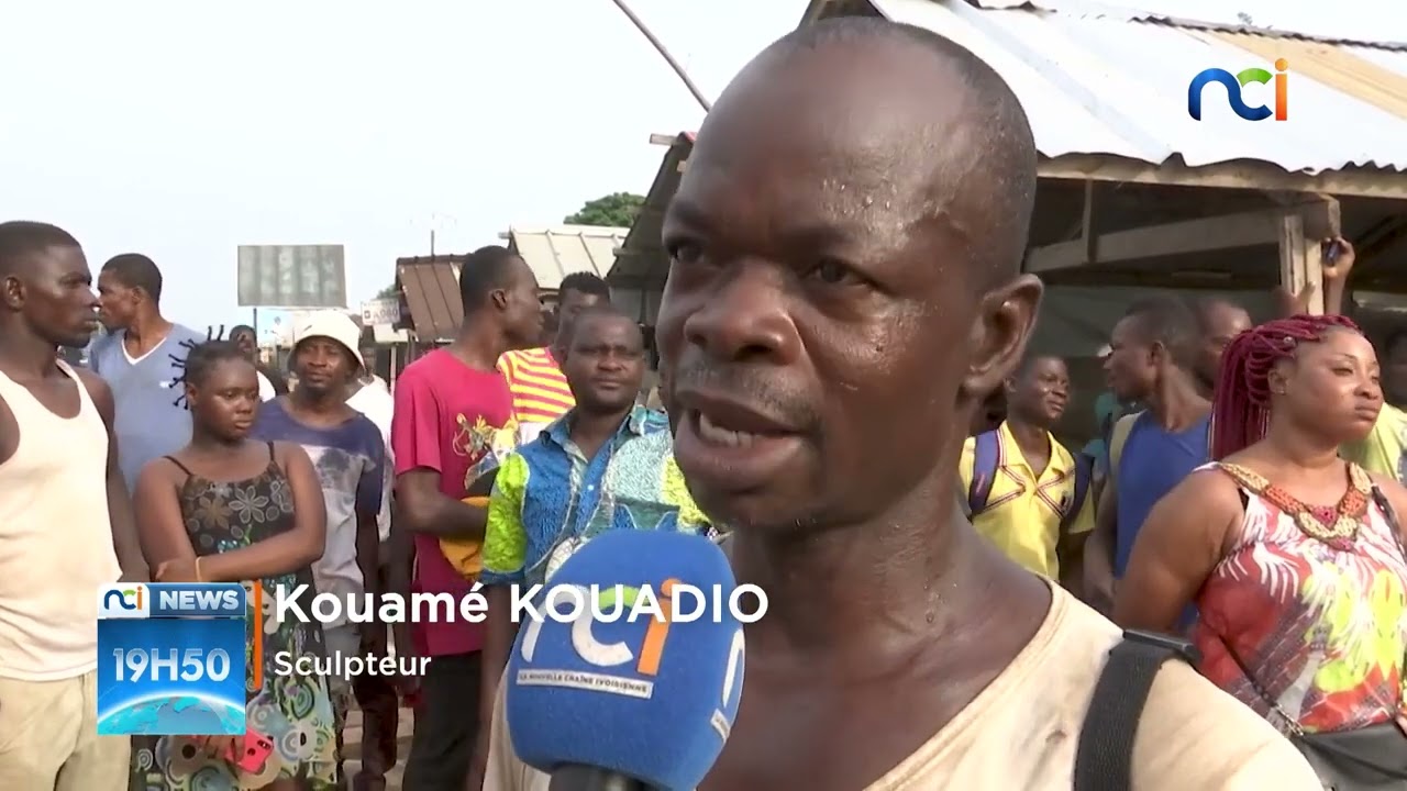 NCI News | Incendie à Grand-Bassam : 3 blessés et 15 hangars ravagés au village artisanal.