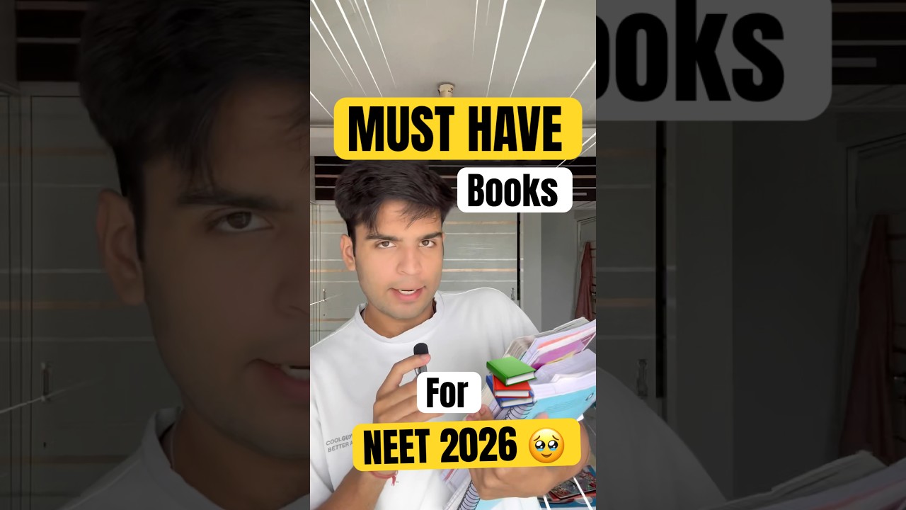 Must have😤💪 books📚for NEET 2026.