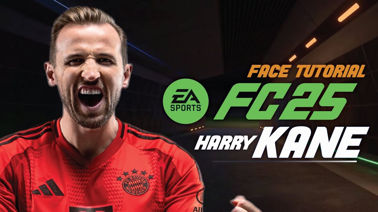 EA FC 25 | Как создать Гарри Кейна в режиме карьеры? Учебник по лицу