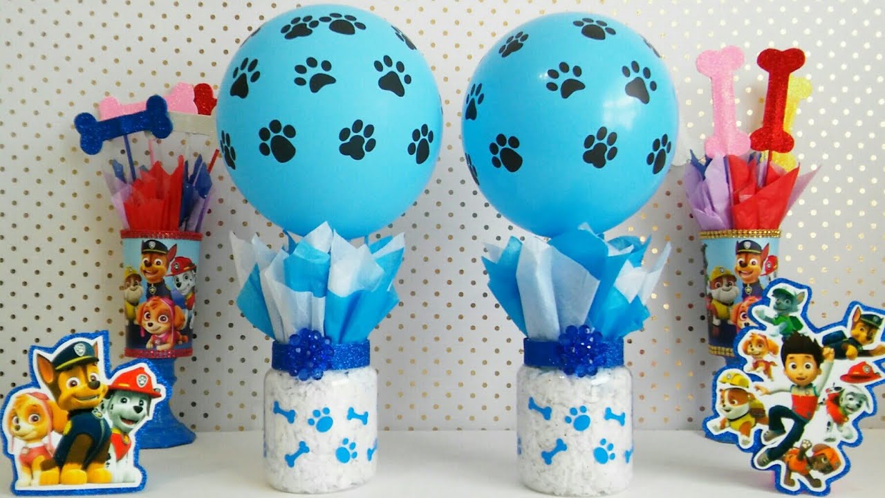 Decoracion de Paw Patrol Pt.2
