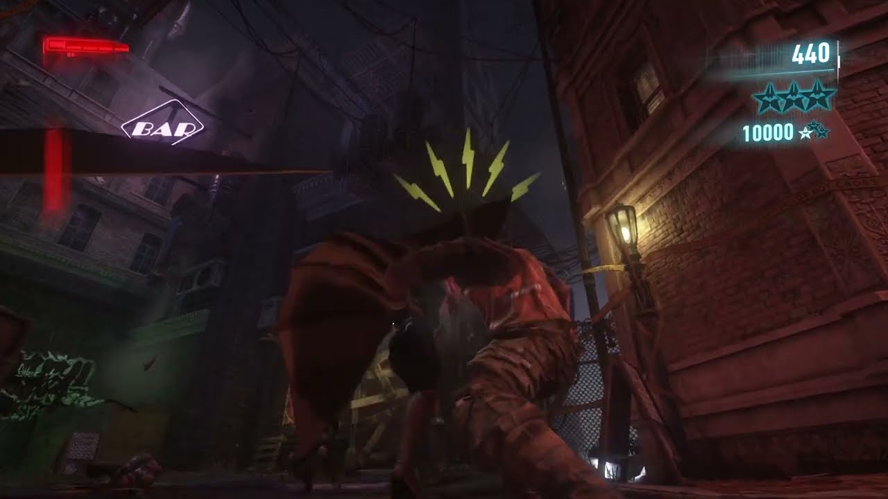Batgirl Taking Damage - Batman: Arkham Knight