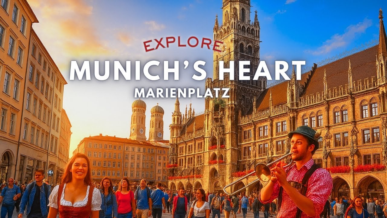 Munich, Germany 🇩🇪 Marienplatz | Munich's Heart | 4K Walking Tour