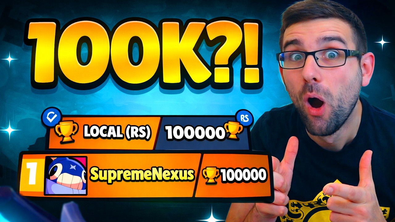 100 000 Trofeja u Brawl Starsu ??!