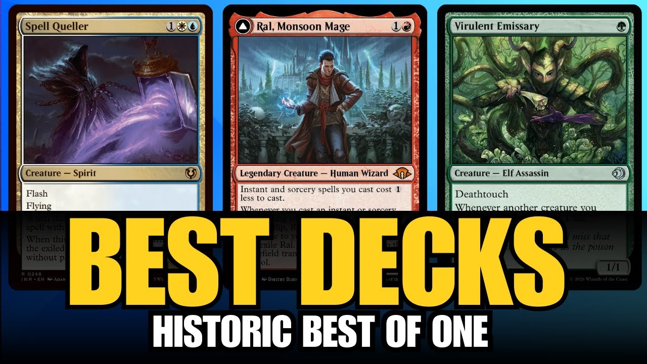 Лучшие колоды для MTG Arena Historic BO1 – Рейтинг силы колод в метагейме