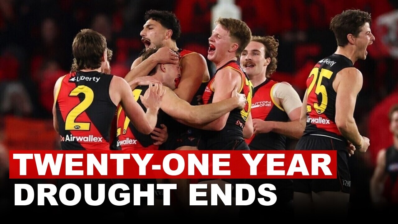 Essendon Stuns Greater Western Sydney As Drought Ends In Thriller