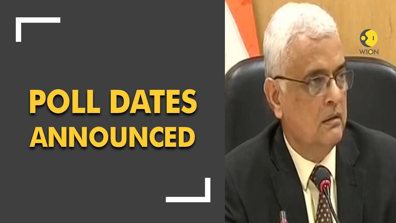 Election Commission announces poll dates for five states, counting on December 11