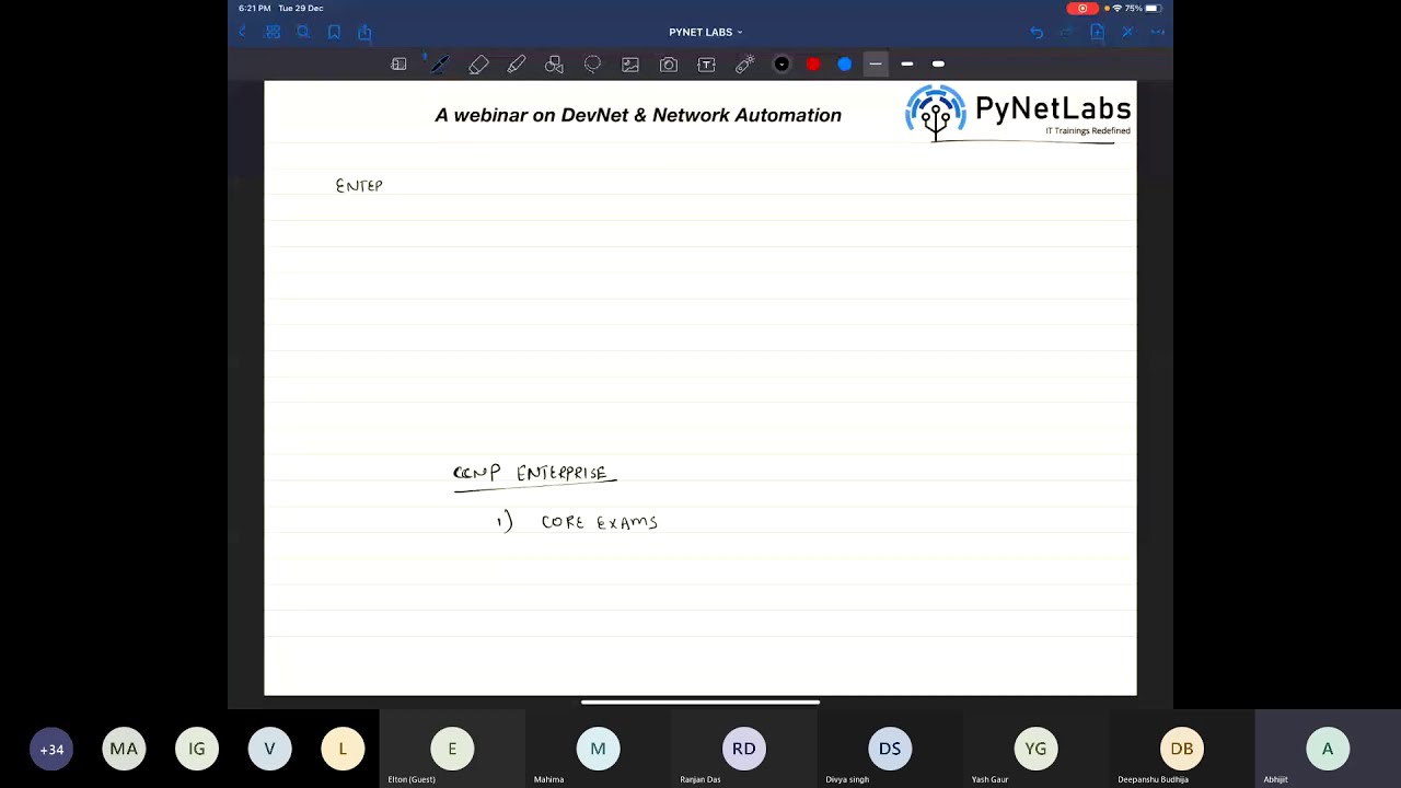 Cisco DevNet DEVASC 200 901 Webinar