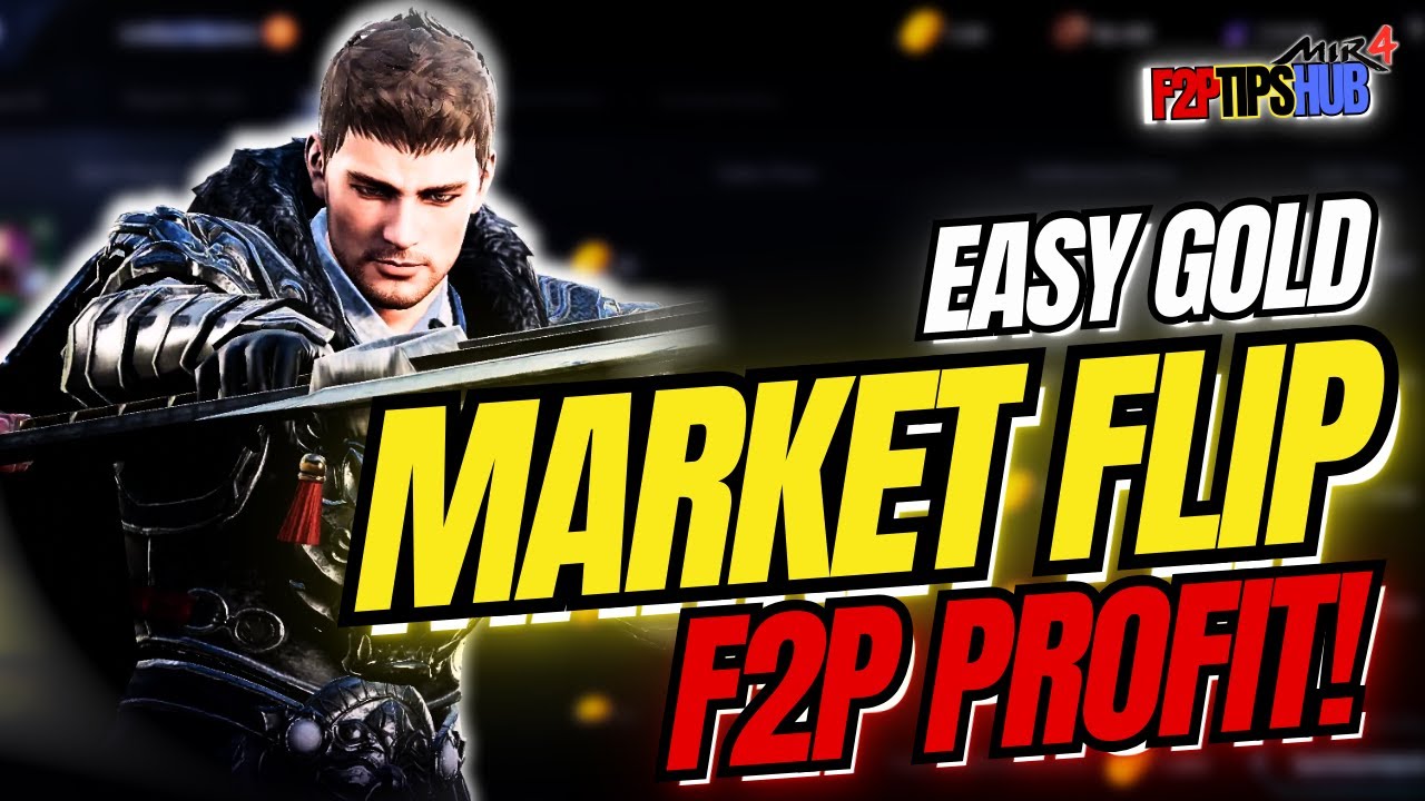 MIR4 Gold Farming Guide 2026 | Best Crafting + Market Flip Strategy (F2P)