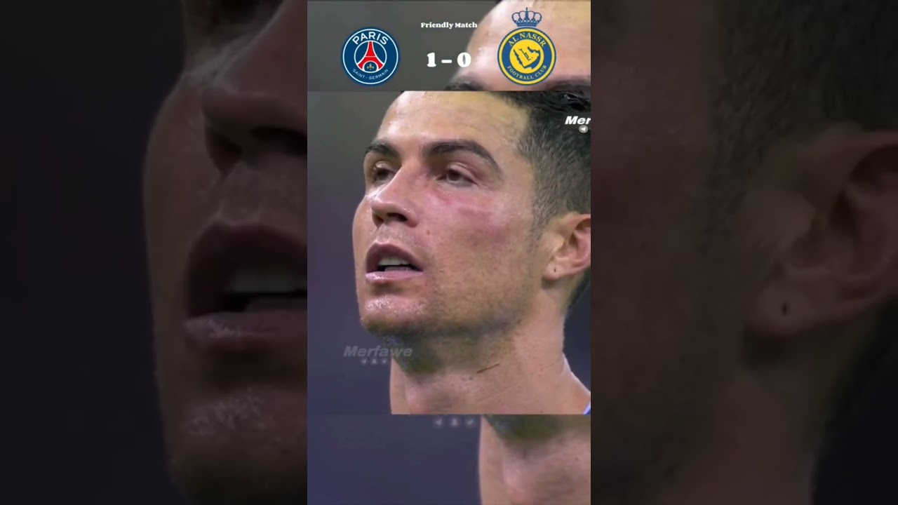 Cristiano Ronaldo Vs PSG | Al Nassr 4-5 | Ronaldo Dubut Highlights Part 1