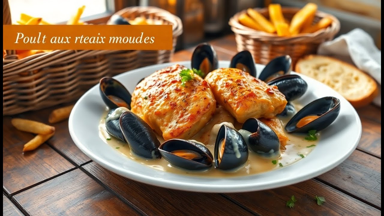Poulet aux Moules  Un Plat Belge Délicieux !