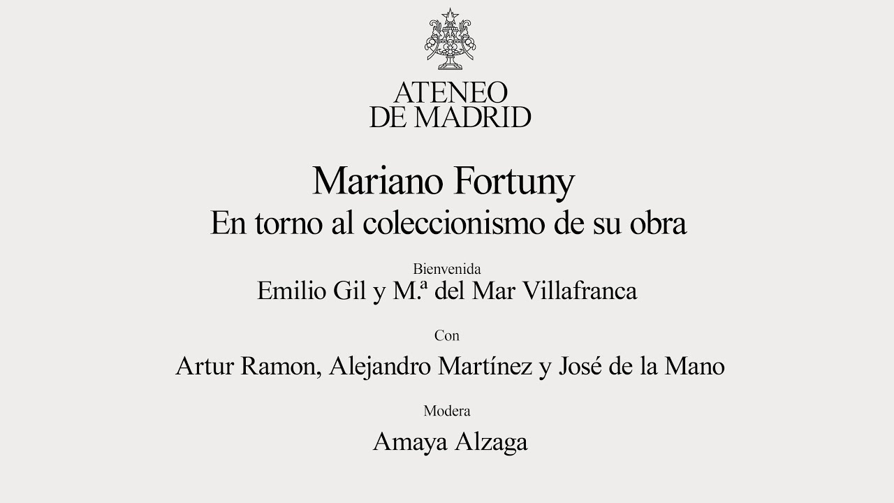 MARIANO FORTUNY. EN TORNO AL COLECCIONISMO DE SU OBRA