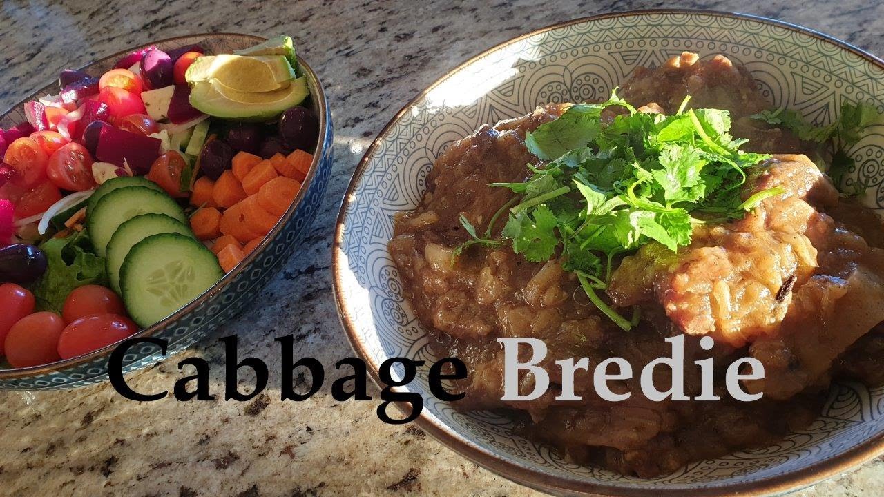 What can I cook for dinner tonight? Traditional South African cabbage bredie! - Koolbredie