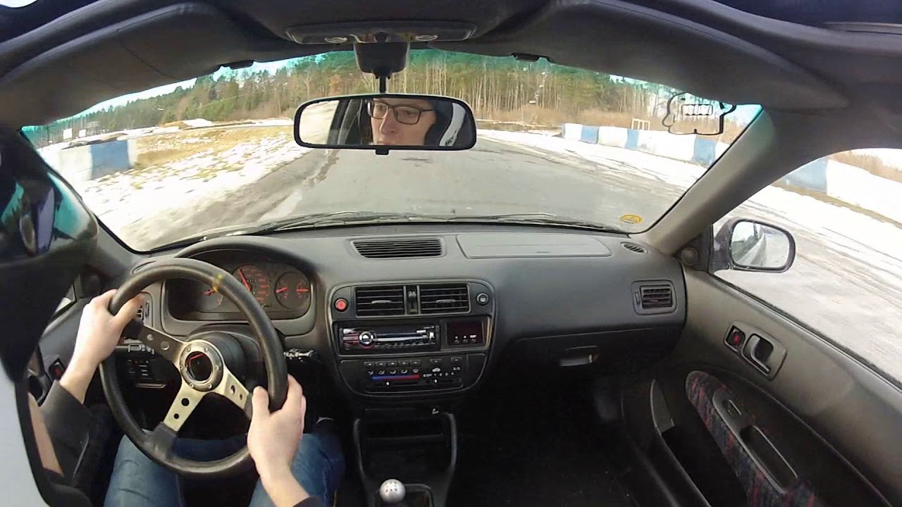 Mogul Driving Cup - ARS 5/8 20.1.2018, #7 Filip Strahal, Honda Civic VTi EK4