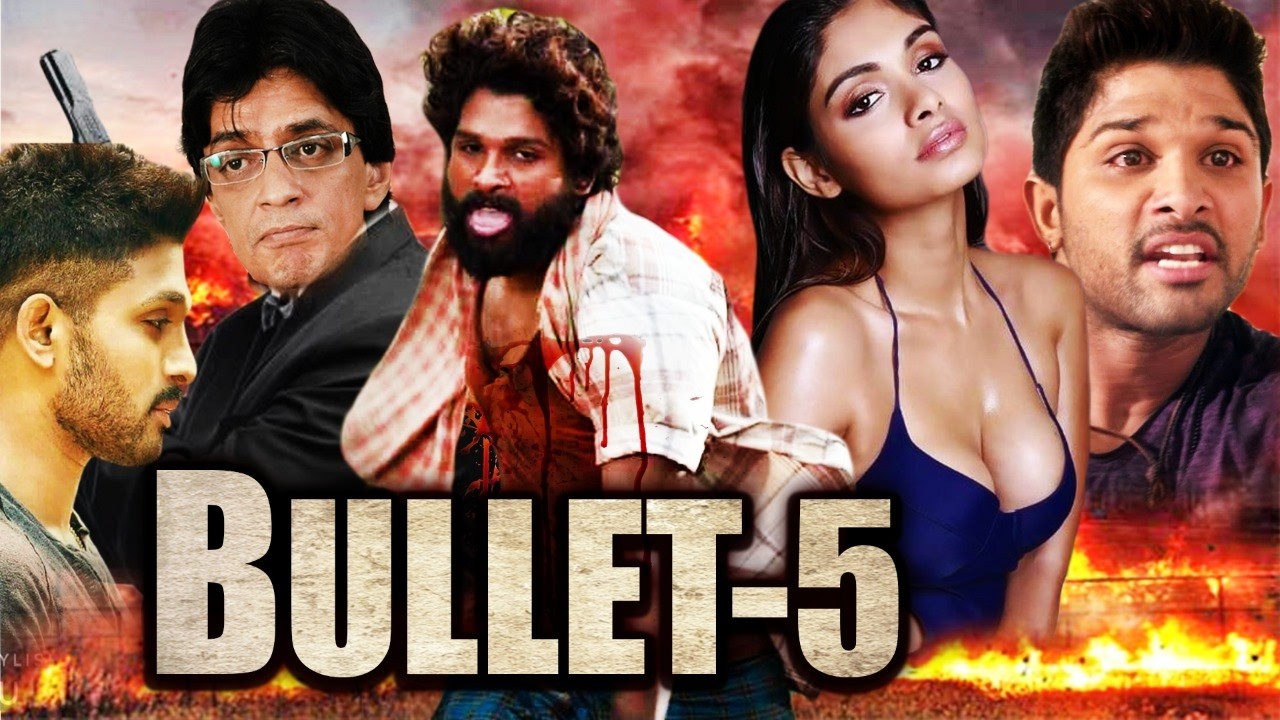 Bullet - 5  New Movie | Allu Arjun New Blockbustrer Full Action Movie| New Letest Action HIndi Movie