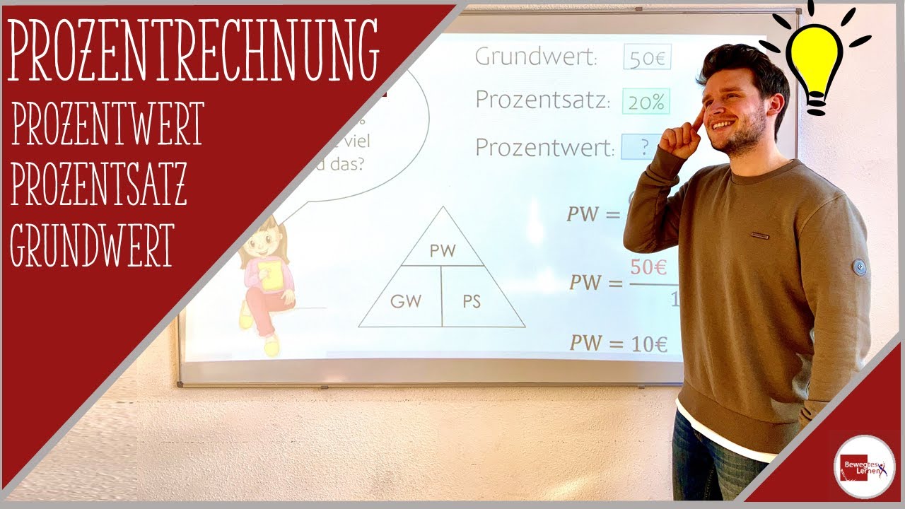 Prozentrechnung:Grundwert,Prozentwert,Prozentsatz