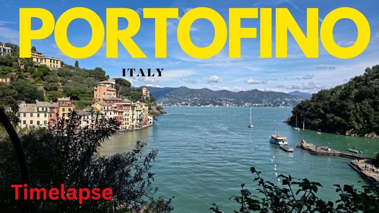 Portofino Timelapse 🇮🇹 | Early Spring Vibes (4K)