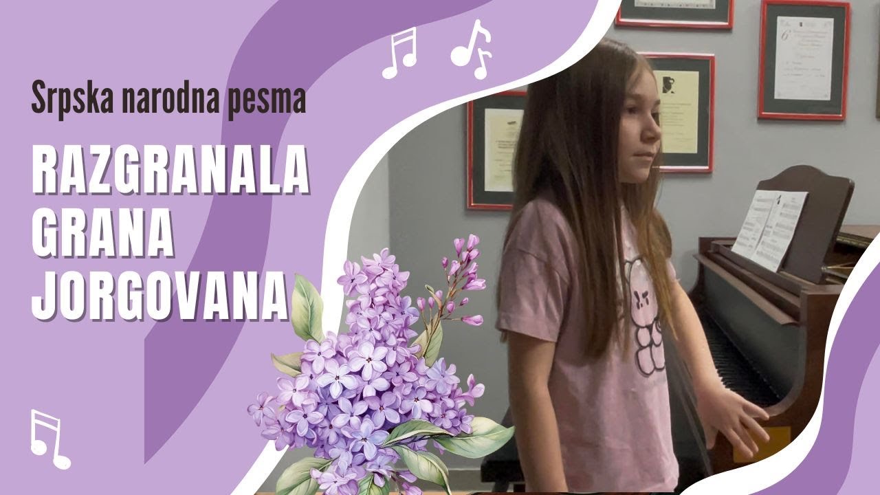 Razgranala grana jorgovana - Srpska narodna pesma
