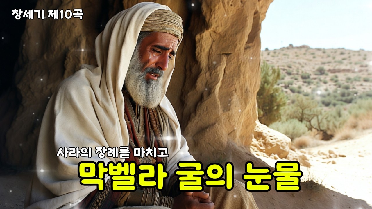 막벨라 굴의 눈물 ㅣ 창세기 제10곡 ㅣ 아내의 장례를 마치고 ㅣ 남편의 후회와 눈물 그리고 천국 인사