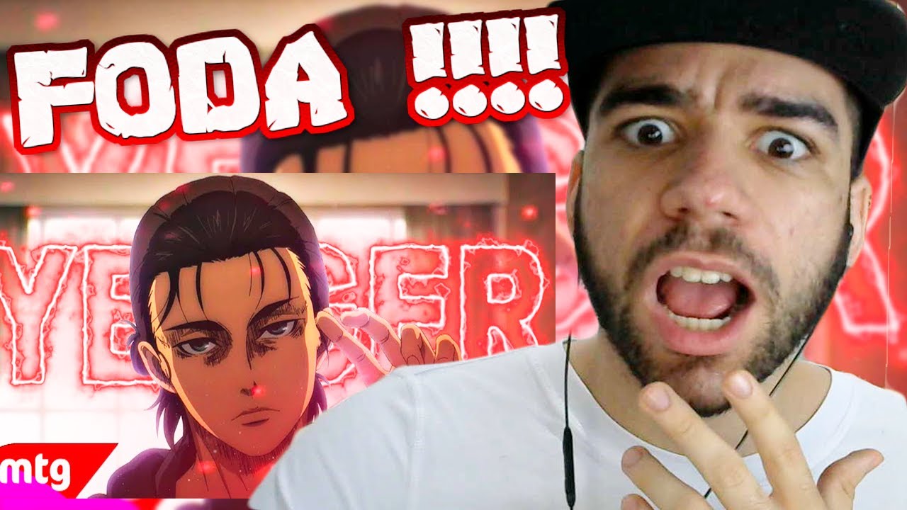 REACT - MITAGENS DO EREN YEAGER 🤕🔥 (Attack On Titan) - TATAKAE, TATAKAE | ‹Mazinho›
