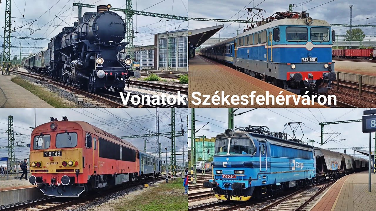 Vonatok Székesfehérváron