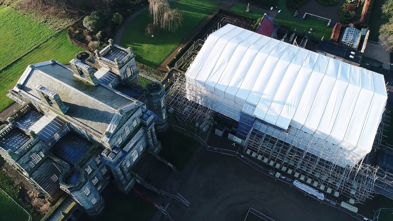 The Curtain Rises project at Seaton Delaval Hall - January 2020
