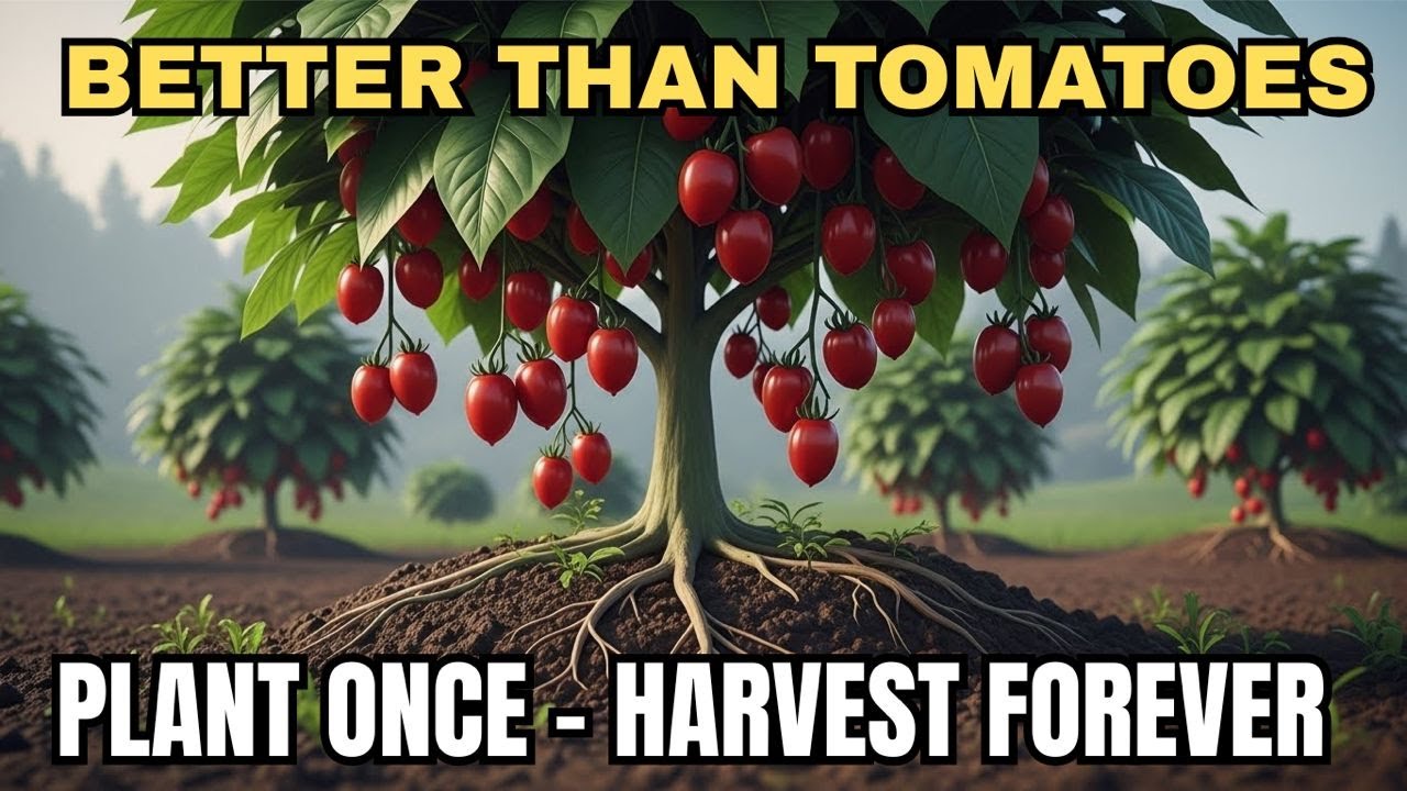Сорт помидоров Better Than Tomatoes плодоносит круглый год, хранится 6 месяцев и не требует перес...