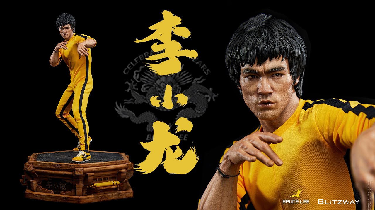 【开箱】Blitzway 1/4 致敬李小龙50周年 Bruce Lee 李小龙 雕像