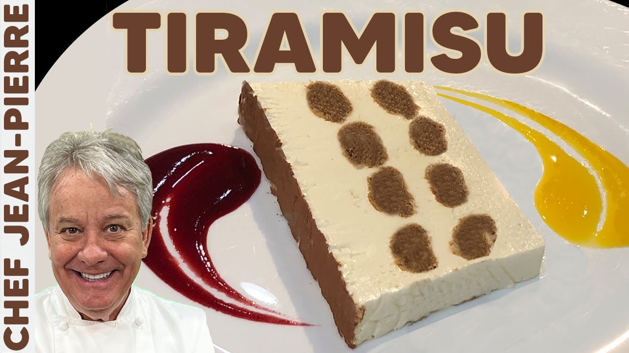 The Best Ice Cream Tiramisu | Chef Jean-Pierre