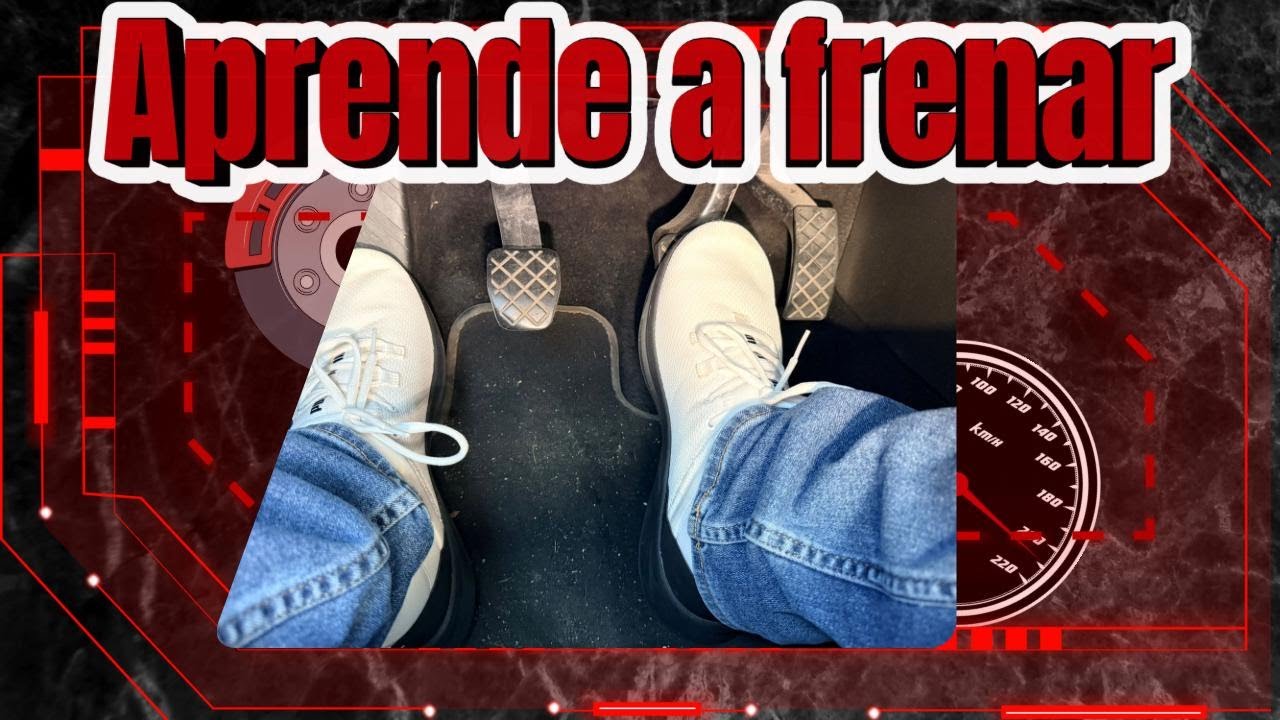 como frenar carro/ clutch y freno?