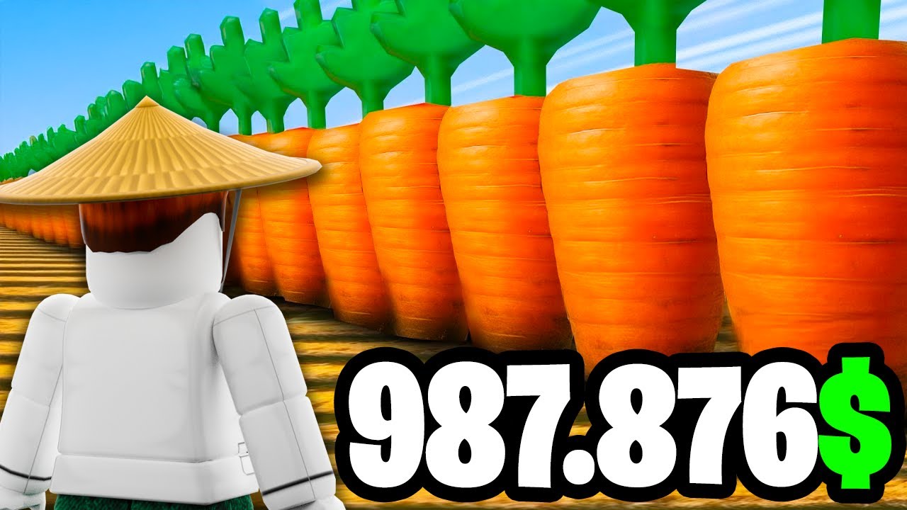 VYPĚSTOVAL Jsem NEJVĚTŠÍ Mrkev v Grow a Garden!